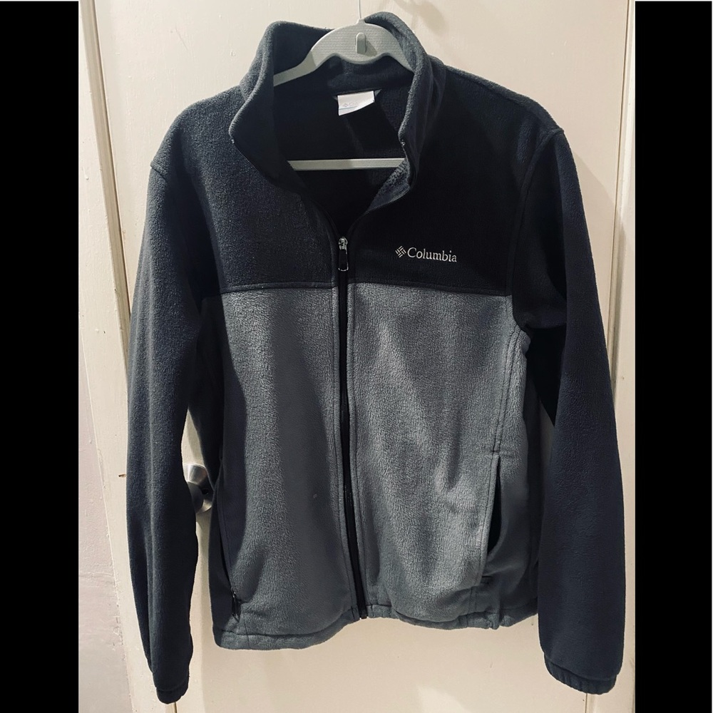 Columbia zip up jacket.